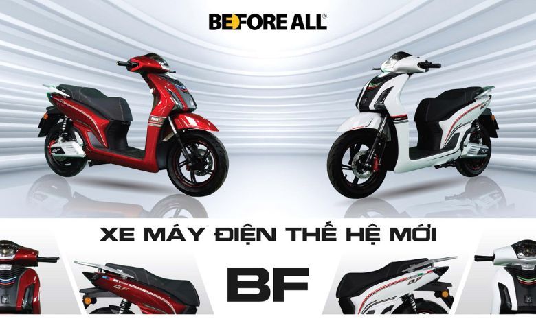 Xe máy điện BF150i sở hữu thiết kế ấn tượng