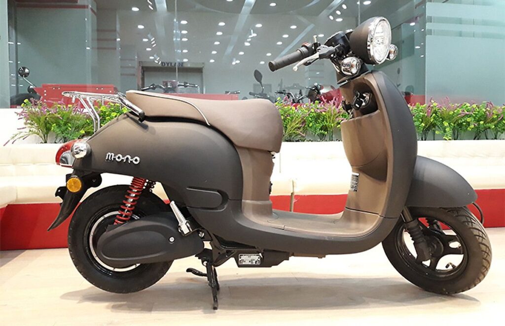 XE MÁY ĐIỆN HONDA MONO 10 Thiet ke va ngoai hinh xe dap dien Honda Mono