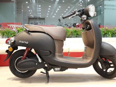XE MÁY ĐIỆN HONDA MONO 5 Thiet ke va ngoai hinh xe dap dien Honda Mono
