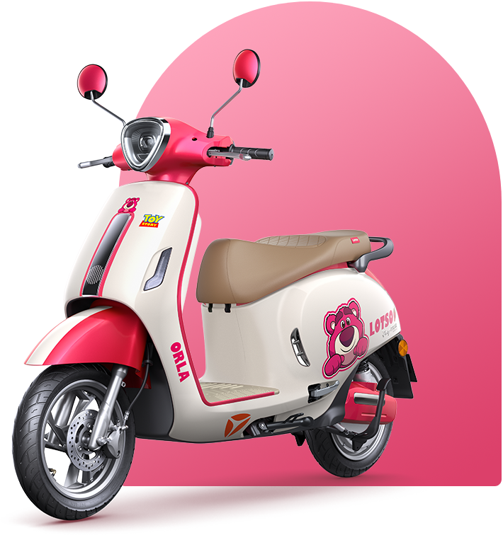 Xe Máy Điện Yadea Orla Lotso – Gấu Dâu 13 bike no 2 e47135cef4319d520669