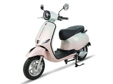 xe dien vespa espero classic pro mau hong keo