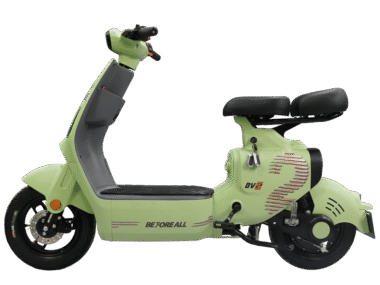 xe may dien bv 2 xanh bo mo