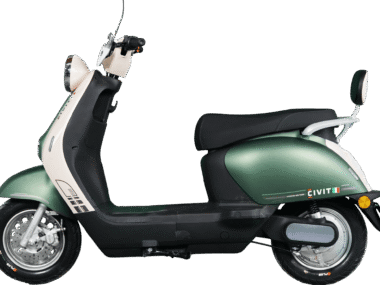 xe may dien civit reu bong vang be