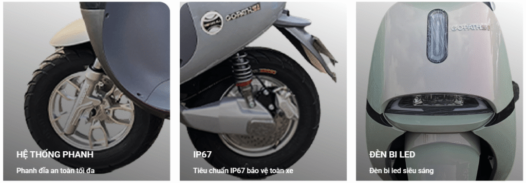 xe may dien gopath si 6