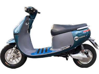 xe may dien gopath si xanh luc