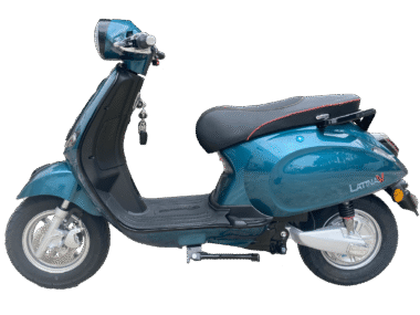 xe may dien latina v xanh luc