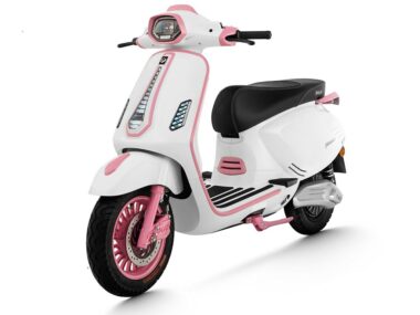 xe may dien pixar 946 plus mau trang hong 2