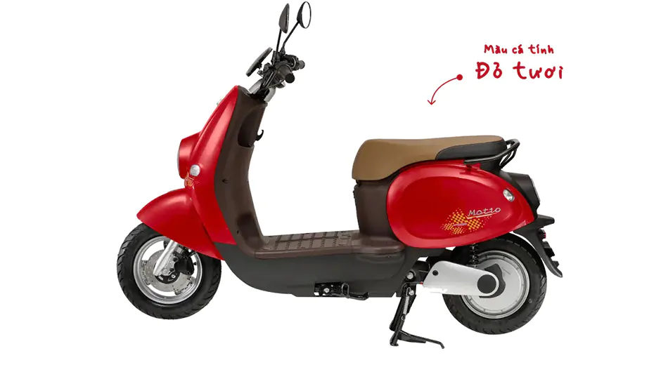 XE MÁY ĐIỆN VINFAST MOTIO 16 xe may dien vinfast motio 2025 mau do
